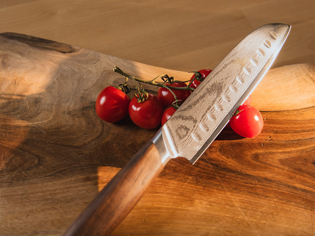 Damasceński nóż santoku 18cm