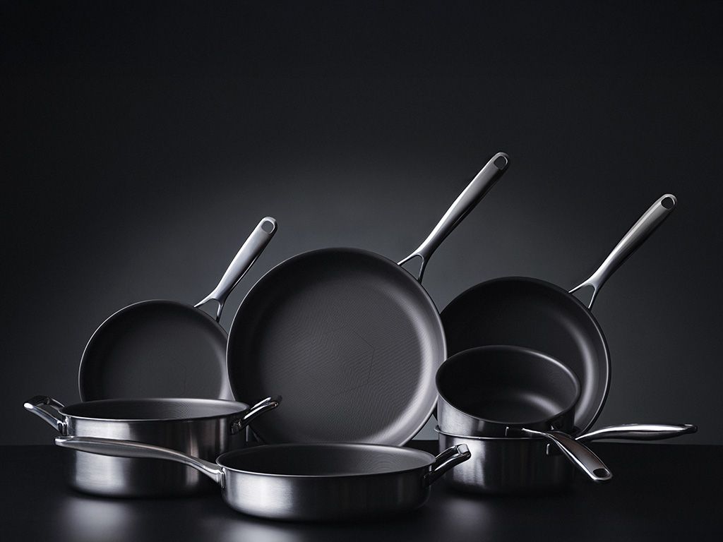 ZERO – NATURLIG NON-STICK GRYDE- OG PANDESÆT – 7 DELE - 7