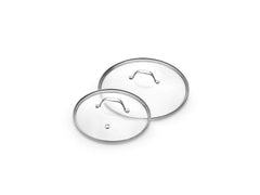 Zestaw szklanych pokrywek 20/24 cm – 2 elementy