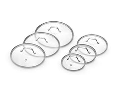 Glass lid set 18/20/24/26/28/30 cm – 6 pieces
