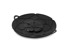 Silicone spill-stop lid