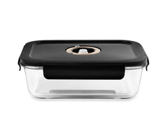 Rectangular vacuum glass container – 1040ML