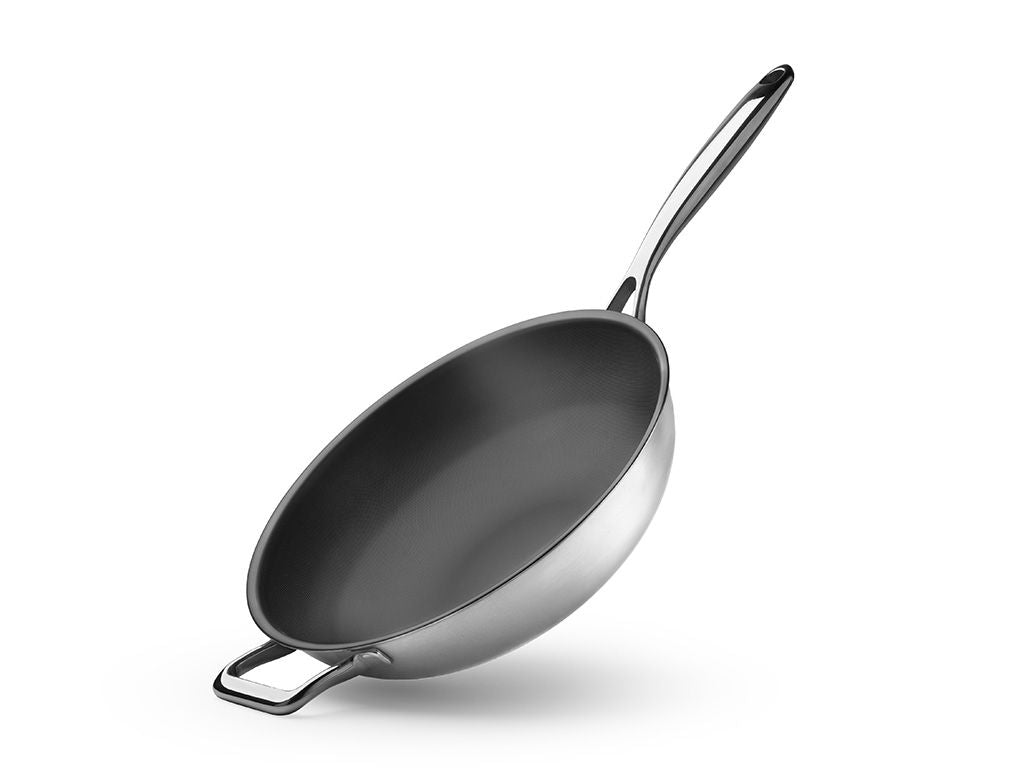 ZERO – NATURLIG NON-STICK WOKPANDE 30 CM - 1